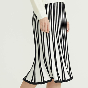 2022 New Style Temperament Gestrickte Custom Plus Size Elegante Röcke für Frauen