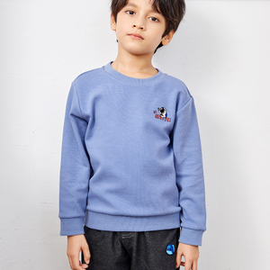 Blaues Rundhals-Langarm-Sweatshirt im klassischen Design für Astronauten-Jungen
